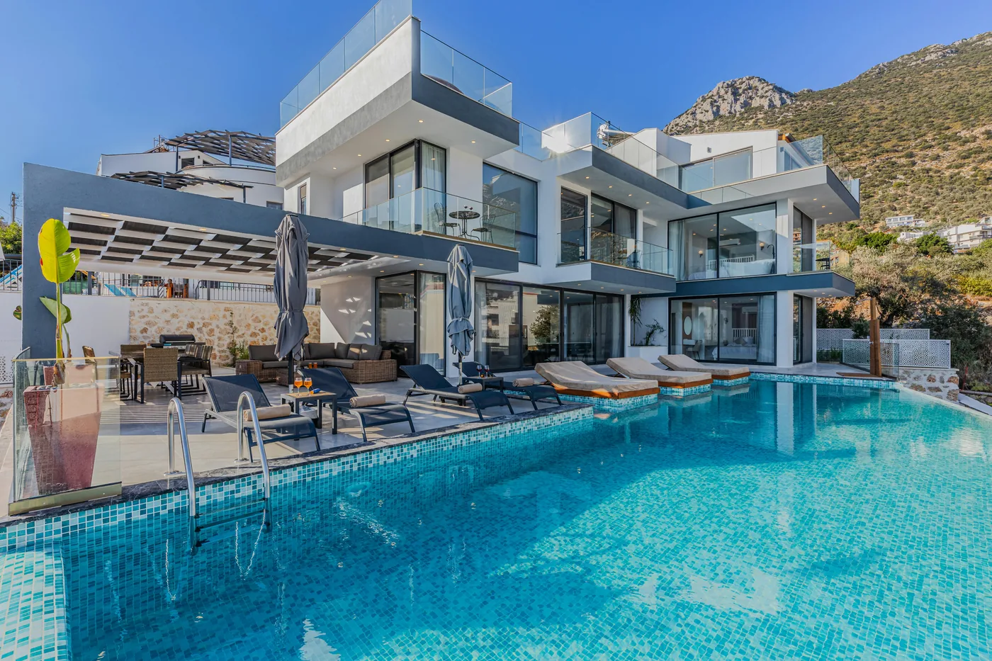 Villa mediterránea en Costa de la Calma